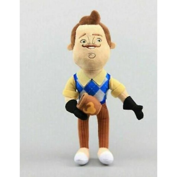 Hello Neighbor Flashlight Neighbor Plush Card Toy Stuffed Doll (12in)