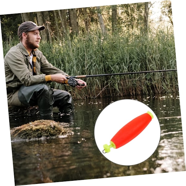 10 stk Flytefiske Korker Fiske Skum Bobbers Fiske Snaps Bobbers Fiske Hav Havfiske Karpe Fiske Nett Fiske Agnet