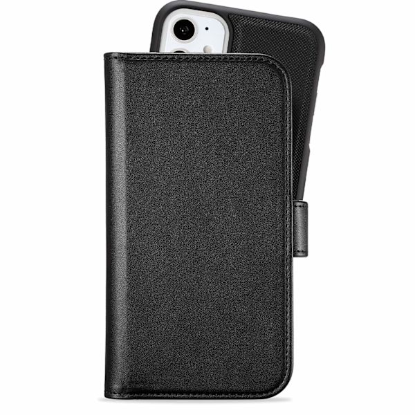held iPhone 11 / XR - Flerfacks 2i1 Magnetiskt Fodral / Skal - Svart_xx Black Black