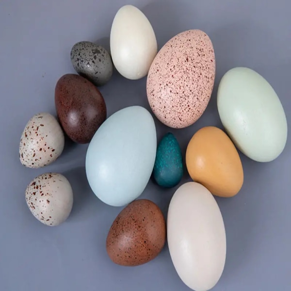 12 kpl puisia munia pääsiäisyllätyslahjalahja ainutlaatuinen kodinsisustus toimistotyöpöytäkoristeet työpöytä