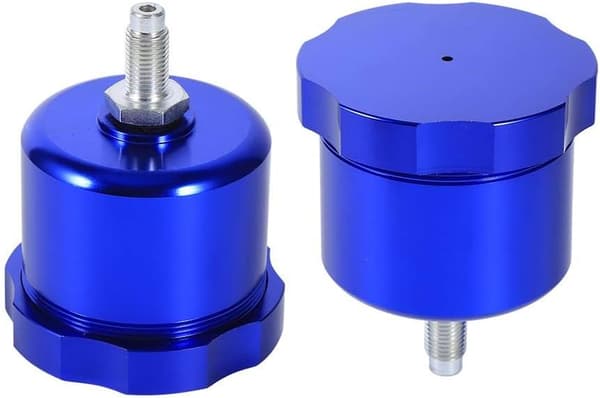 Kompatibel hydraulisk håndbremseoliebeholder Universal Racing Drift Hydraulisk Håndbremseoliebeholder Elektronisk Bremsevæsketank Blå