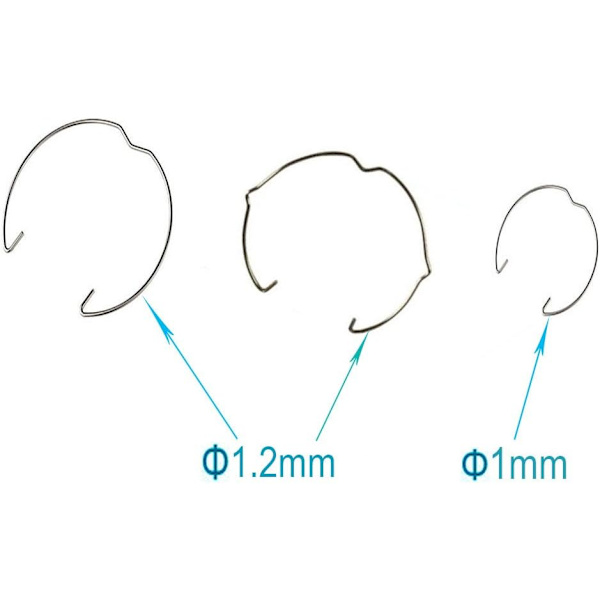 [18 stk] GU10 MR11 Ringklips - 35 og 50 mm diameter