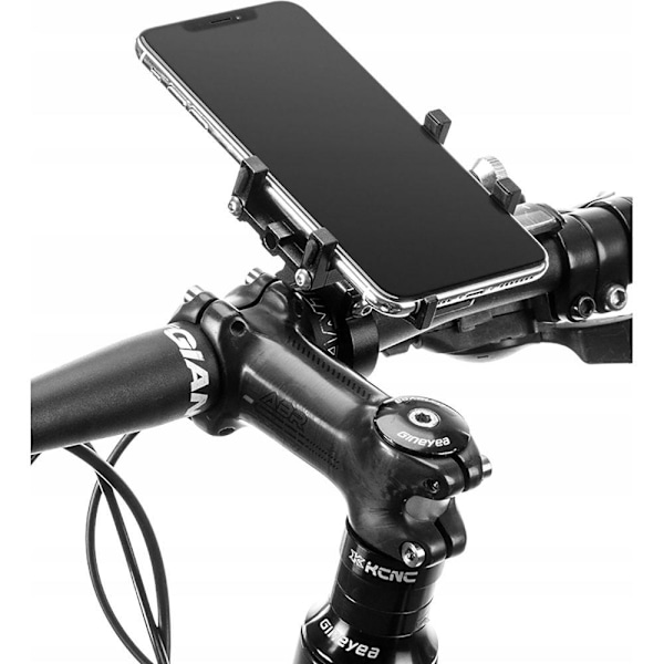 Tech-Protect Pyörän Puhelinteline Alupro Universal Musta