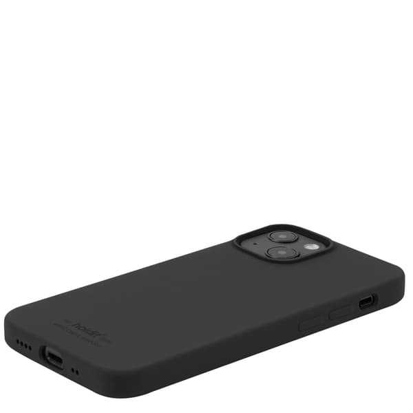 iPhone 13 Mini - holdbart Mobilcover Silikone - Sort_xx Black Black