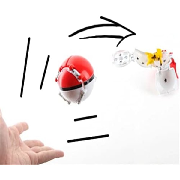 2 stk. Kast Poké og N Pop Ball Action Dolls