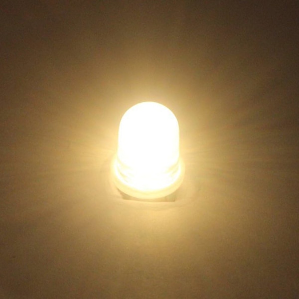 10 stk E10 12V Spot LED-lamper Varmt hvid