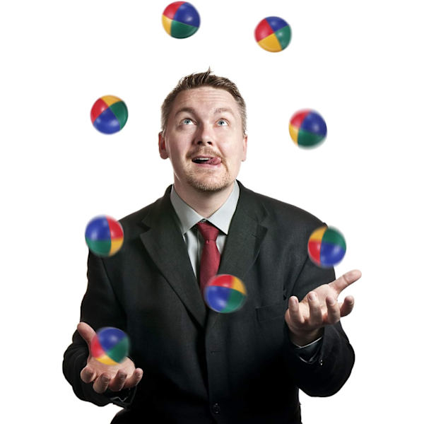 10-pack jongleringsbollar - cirkus - sandpåsar - skicklighetsspel - barns leksaker - cirkus - jonglering - present big