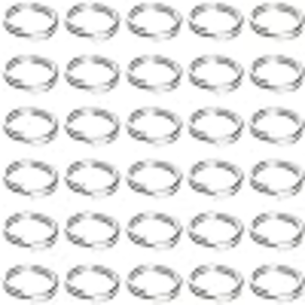 100 kpl 10 mm Mini Split Jump Ring - Kaksoislenkit, Pienet Metallirengasliittimet