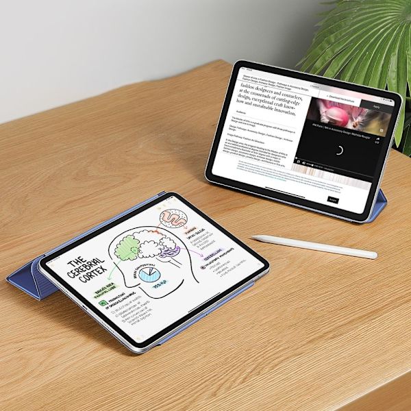 ESR iPad Pro 11 2024 Fodral 2-i-1 Magnet Rebound Lavendel