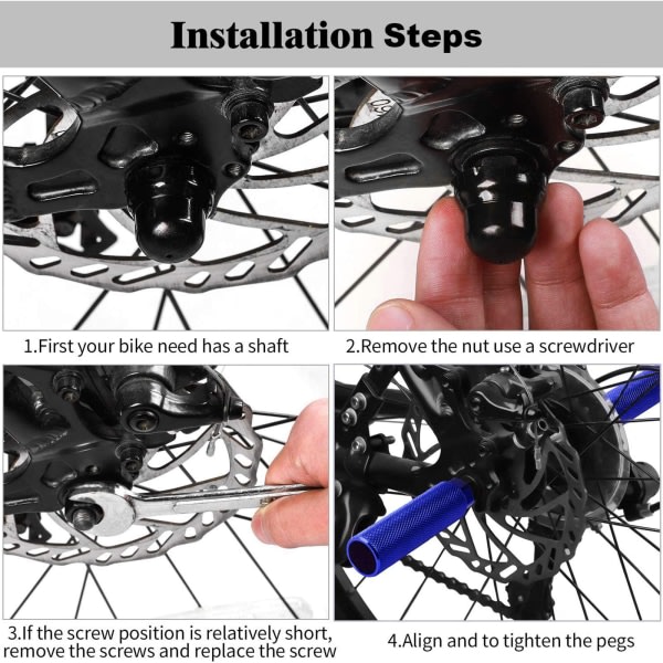 Mountainbike pedaler i aluminiumlegering för 3/8 tums portning, bra diamantkvalitet, 1 par, lila