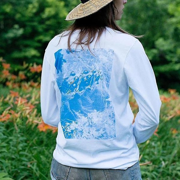 Cyanotype-setti, jolla voit luoda piirustuksia tai kuvia Cyanotype Kit 100ml:n avulla