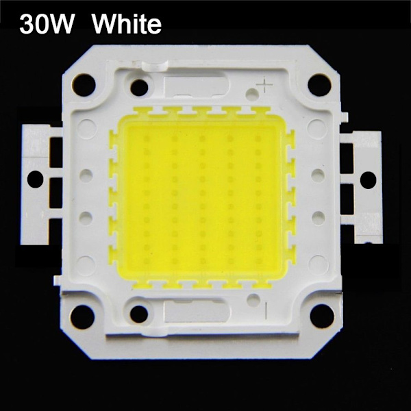 LED Chip Perler Lamp Perler 30W HVID HVID - spot salg 30Wwhite