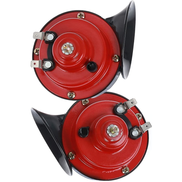 2 kpl 300db auton torvi 12v vedenpitävä kaksoistorvi autoon, sähköiset etanat
