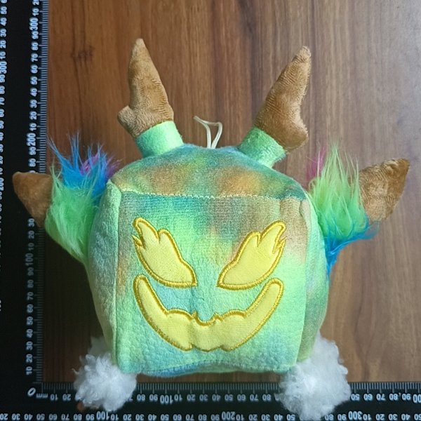 Blox Fruits Plysch, 6 tum, Ingen Spelkod Ingår Blox Fruits, Mjuk Blox Fruits Leksak Plyschkudde för Heminredning, Jul- och Födelsedagspresent till Pojkar Green Dragon Box