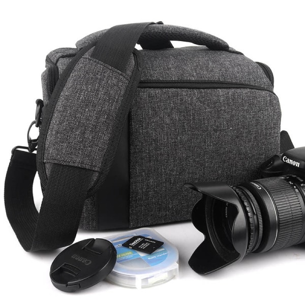 Utendørs vanntett kameraveske Profesjonell skulderveske til Canon Nikon kameraveske
