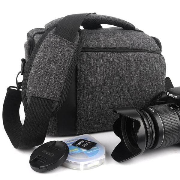 Vandafvisende Kamera Taske til Udendørs Professionel Skuldertaske til Canon Nikon Kamera