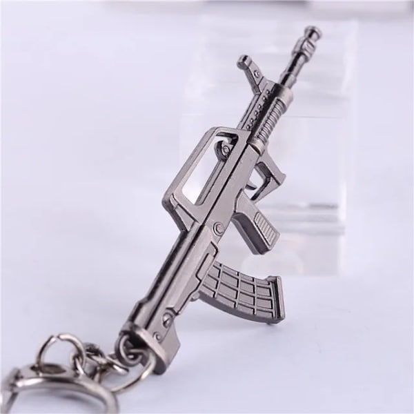 Nyhet Counter Strike Pistol Ak47 Nøkkelring Menn Pynt Awp Rifle Sniper Cs Go Sabel Herreveske Bil Nøkkelring Smykker Suvenirer 15