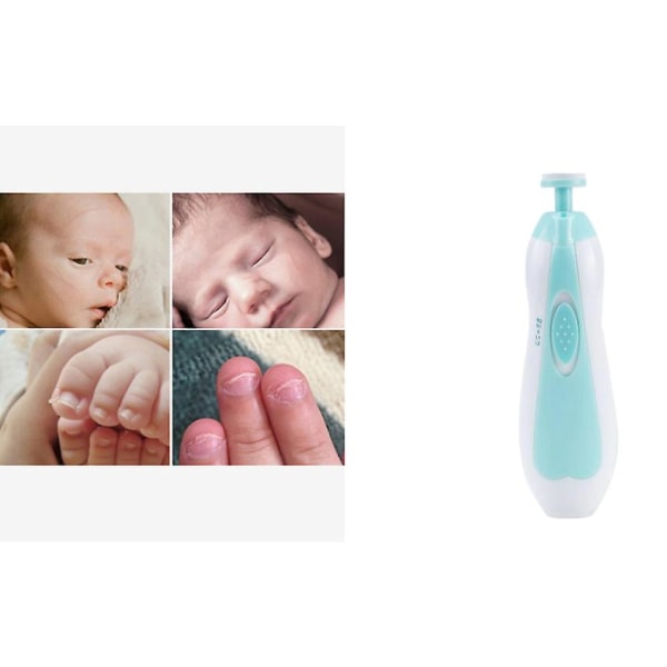 Sähköinen kynsiviila Baby ilman teräviä kynsiä 6 in 1