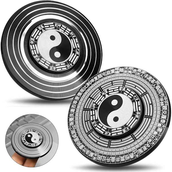 Kult Zodiac Fidget Hand Spinner Tai Chi Spiner for Barn og Voksne - Sensorisk Håndholdt