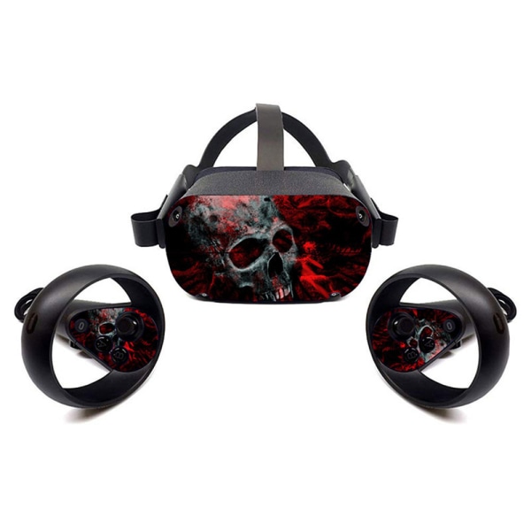 Oculus Quest 1st Generation Vr Glasses Sarjakuva Tarra Film Värifilmi