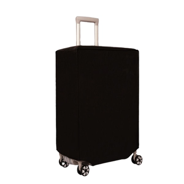 Holdbar anti-scratch kuffertbeskyttelse i sort non-woven materiale Black 30 inches