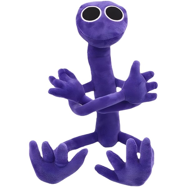 Purple Rainbow Friends Plush Toy, den bästa julklappen för barn (lila)