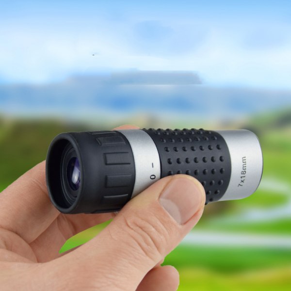 7x18 131m/1000m Golf Monokulär Avståndsmätare Avståndsmätare Finder Pocket-Scope Avstånd Enkel Tubkikare