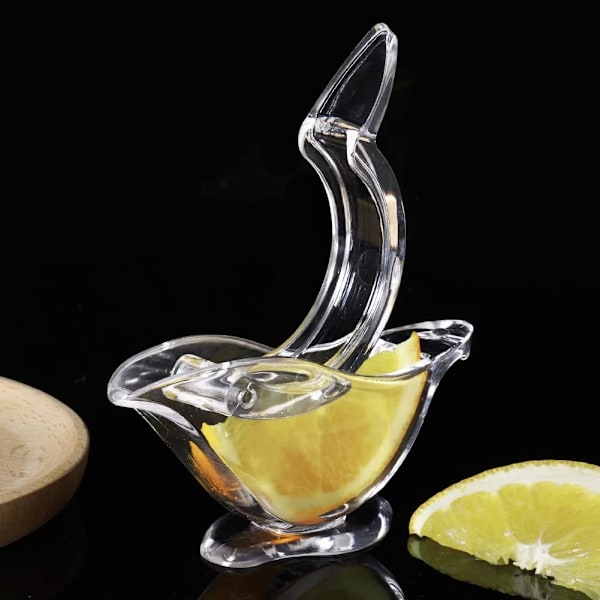 Bærbar Klar Orange Citron Lime Granatæble Manuel Saftpresser (2-pak)