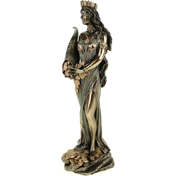 Figur - Romerska Gudinnan Fortuna 19 cm Samlarstaty