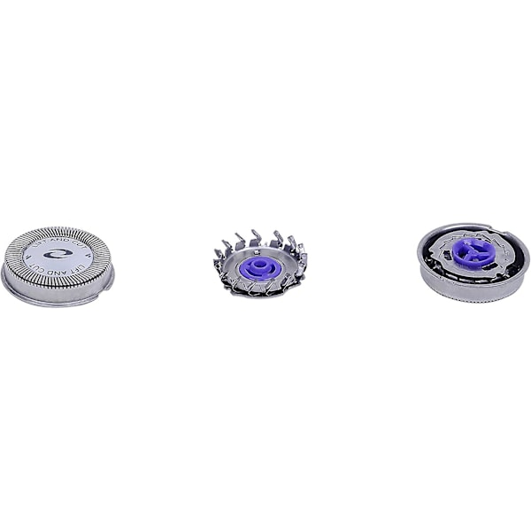 Rostfritt stål rakblad (skärkam) för Philips Hq56 Hq55 Hq6970 Hq6695 Hq6990 Pq202 rakapparat (3-pack)