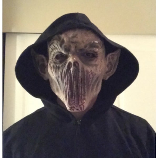 Läskig Halloween-mask Terror Ghost Devil Mask Dance Party Scary Biochemical Alien Zombie Caps Mask