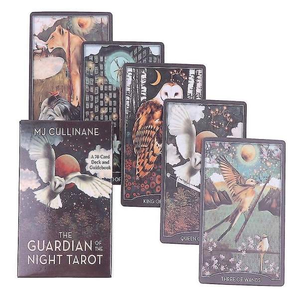 The Guardian Of The Night Tarot Card Prophecy Fate Divination Deck Brädspel
