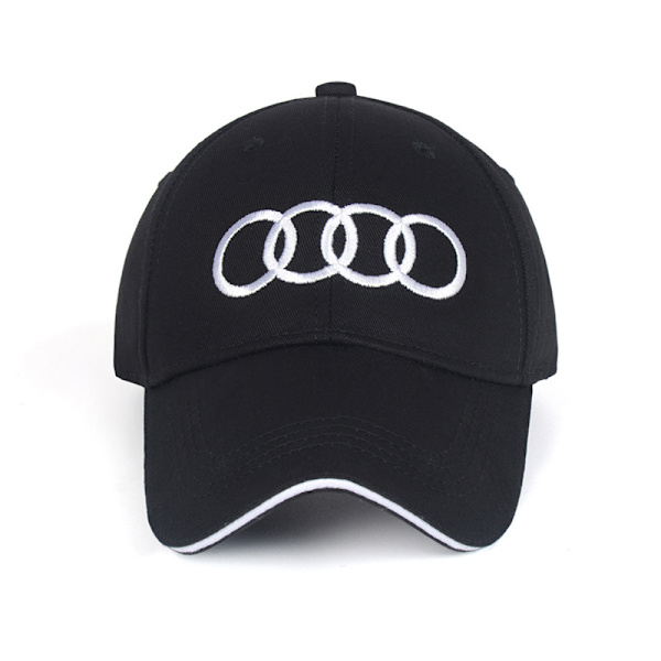 Audi original basebollkeps, unisex, svart black