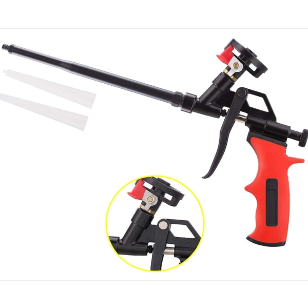 Foam Gun,Preciva Professional Foaming Gun Heavy Duty PU Expanding Foam Gun Spray Application Applicator Caulking Gun