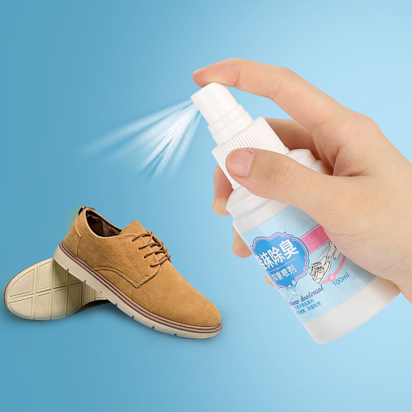 100ML/Flaske Sokker Sko Deodorant Spray Sko Lukt Friskere Sokker Lukt Fjerner Spray