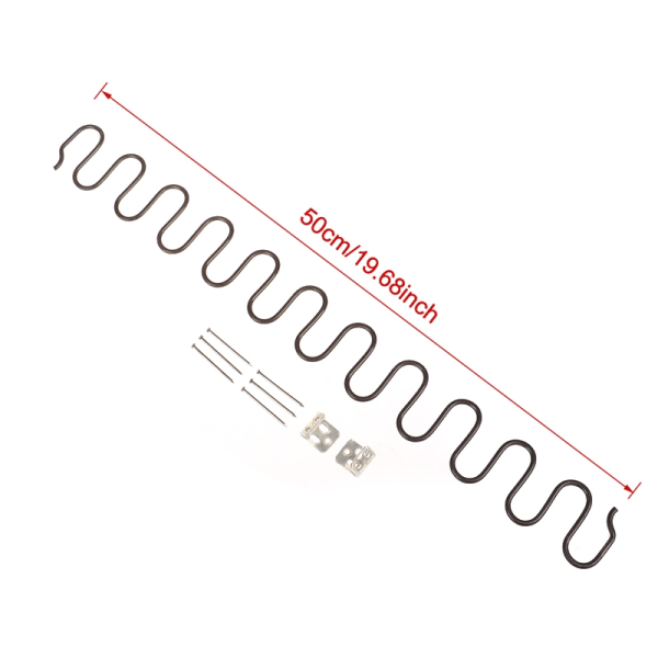 Ersättningssoffa Stolsfjädrar Fjäder med klämmor - Perfekt 50cm