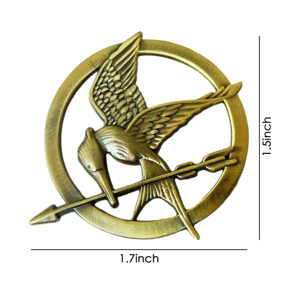 hunger games mockingjay brosch