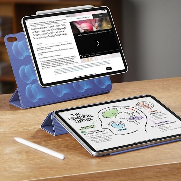 ESR iPad Air 13 2024 / Pro 12.9 2020-2022 Kotelo 2-in-1 Magneettisella Palautuksella