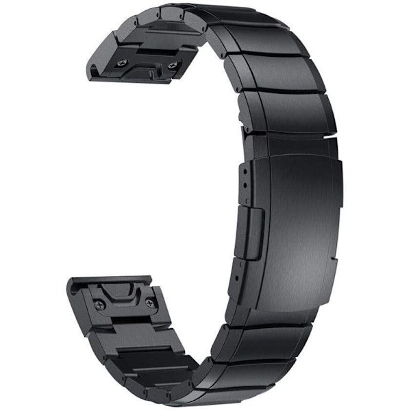 Tech-Protect Garmin Fenix 3/5X/6X/7X Ranneke Teräksinen Musta