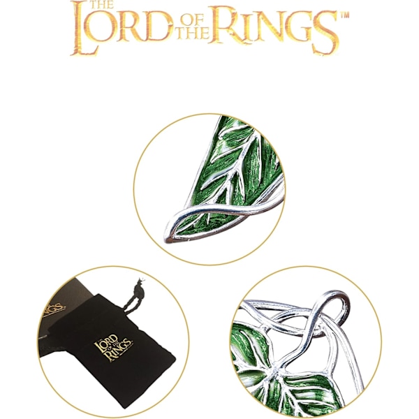 The Noble Lord of the Rings Collection: L√ ≥ Rien Blad Brooch