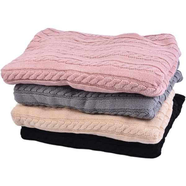 Baby vinter varm sovepose Blød tyk fleece varmt tæppe til klapvogn lur tæppe plus fløjl