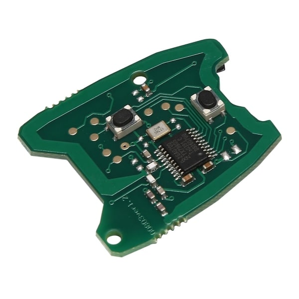 433mhz 2 knappars fjärrkontroll kretskort för Peugeot 307 / Citroen 2000-2017 73373067c