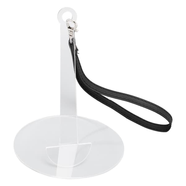 YX071-2 2 stk. Akryl Bærbar Garnholder for Håndledd, Transparent
