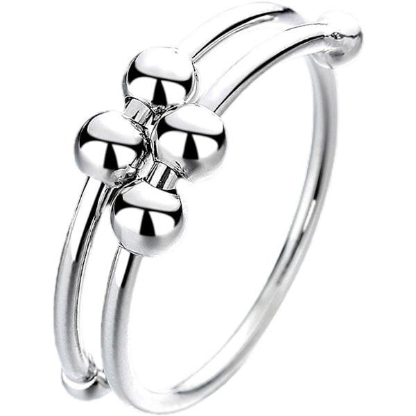 Justerbar Fidget Ring | Sød justerbar roterende ring | Fingertilbehør til kærester, kærester, ægtefæller, hustruer, partnere og ledsagere