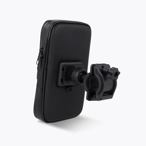 Mobilhållare för MC, Moped, Cykel Vattentät MaxLife -XL Black Black