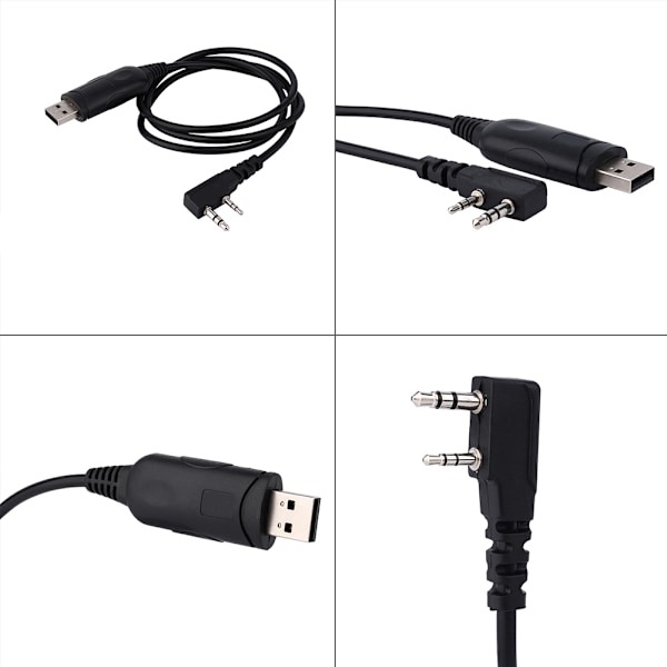 USB Programmeringskabel UV 5R Kabelradio Walkie Talkie för BaoFeng Wanhua Kenwood_xx