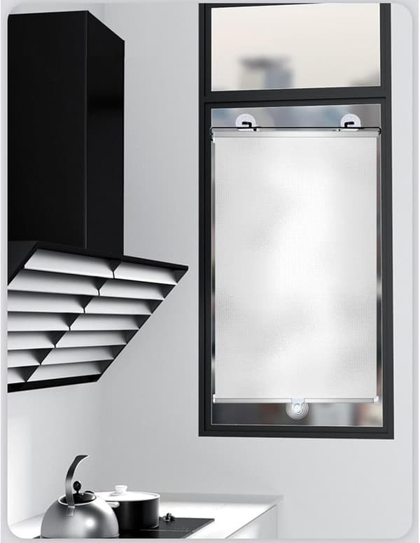 Sunshade Roller Blind with Suction Cups - Telescopic, Portable Blackout Roller Blind, Car Sunshade Roller Blind - Silver 1 st-40*60cm