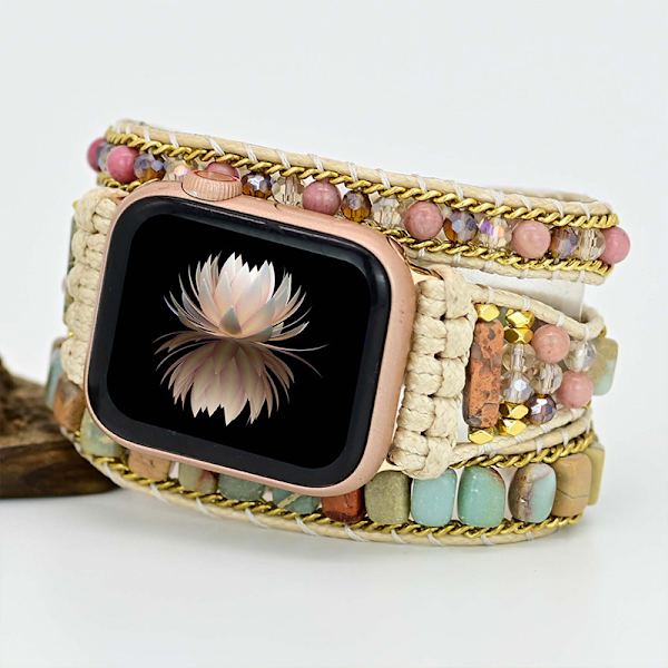Bohemisk klockarmband kompatibelt med Apple Watch 38mm/40m