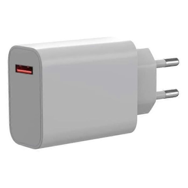 33W Hurtiglader + USB-C USB-kabel for Samsung Galaxy A13 4G SM-A135F 6,6\" - Hvit