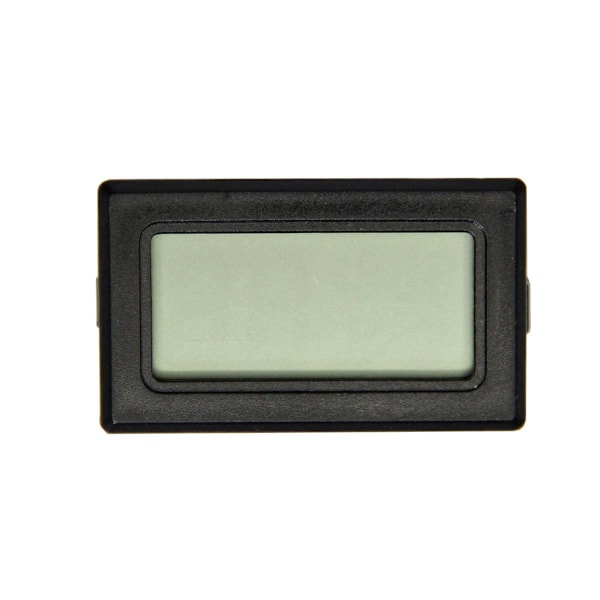 Mini Digital Termometer Hygrometer Måler Sort/hvid (6-pak - Firkant) black Celsius